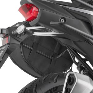 EASY side bags mounted on detail givi honda cbhornet