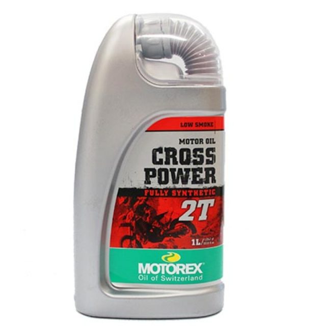 motorex cross power 2t oil 1 litre d34