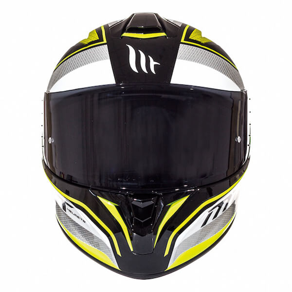 MT Targo Interact Motorcycle Helmet White Yellow 02 - Akcije
