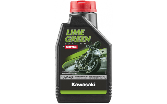 motul t w kawasaki lime green