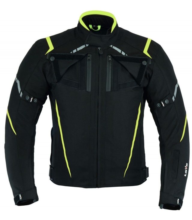 chaqueta tricapa para moto lve