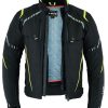 chaqueta tricapa para moto lve