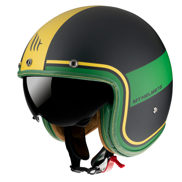 mt helmets cafe racer jet kaciga le man