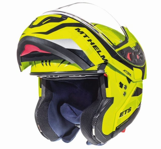 flip up kaciga za motocikl mt helmets atom