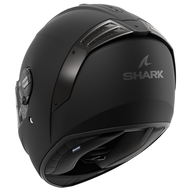 HEEKMA SHARK HELMETS SPARTAN RS BLANK MAT BLACK MAT ps