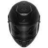 HEEKMA SHARK HELMETS SPARTAN RS BLANK MAT BLACK MAT ps