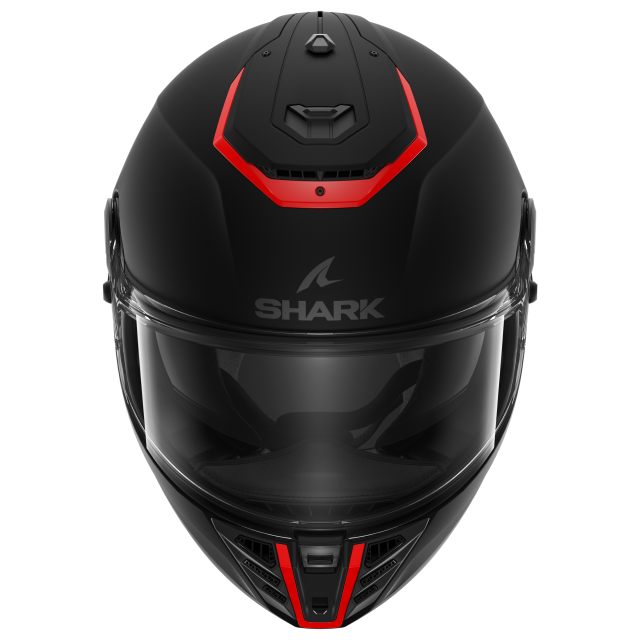 HEEKOK SHARK HELMETS SPARTAN RS BLANK MAT SP BLACK ORANGE BLACK ps