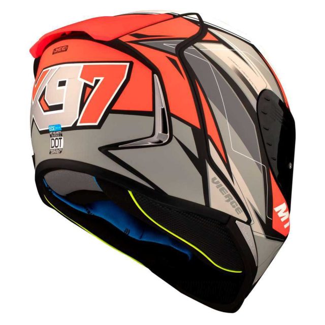 mt helmets revenge xavi vierge a full face helmet