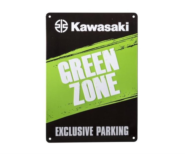 kawasaki GreenZoneParkingSign