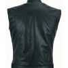 motorcycle leather vest lvc