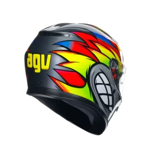 agv k e birdy grey yellow red