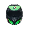 agv k e kamaleon black red green