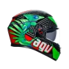 agv k e kamaleon black red green