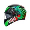 agv k e kamaleon black red green