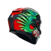 agv k e kamaleon black red green