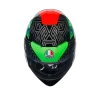 agv k e kamaleon black red green