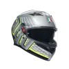 agv k e fortify grey black yellow fluo