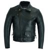 lvc classic motorcycle leather jackets custom unisex ()