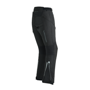 lve north unisex motorbike trousers with softshell fabric and integrated protections ()