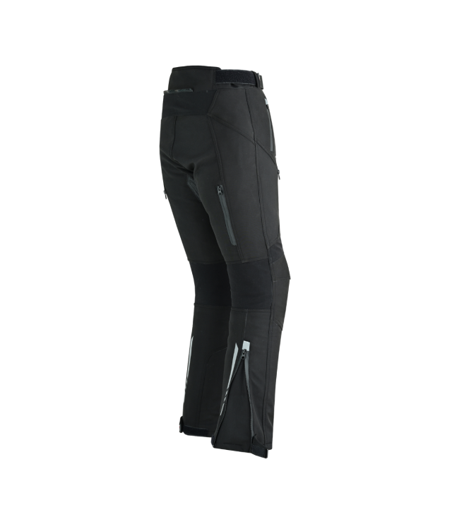 lve north unisex motorbike trousers with softshell fabric and integrated protections ()
