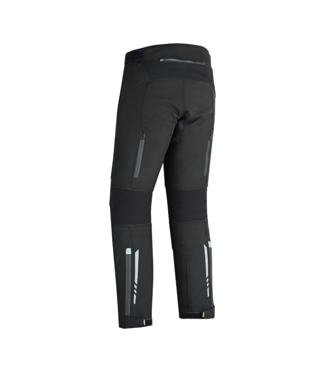 lve north unisex motorbike trousers with softshell fabric and integrated protections ()