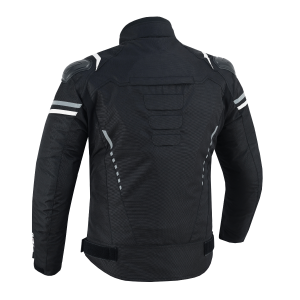 lvfbc flex short sport motorcycle jacket with protections men ()