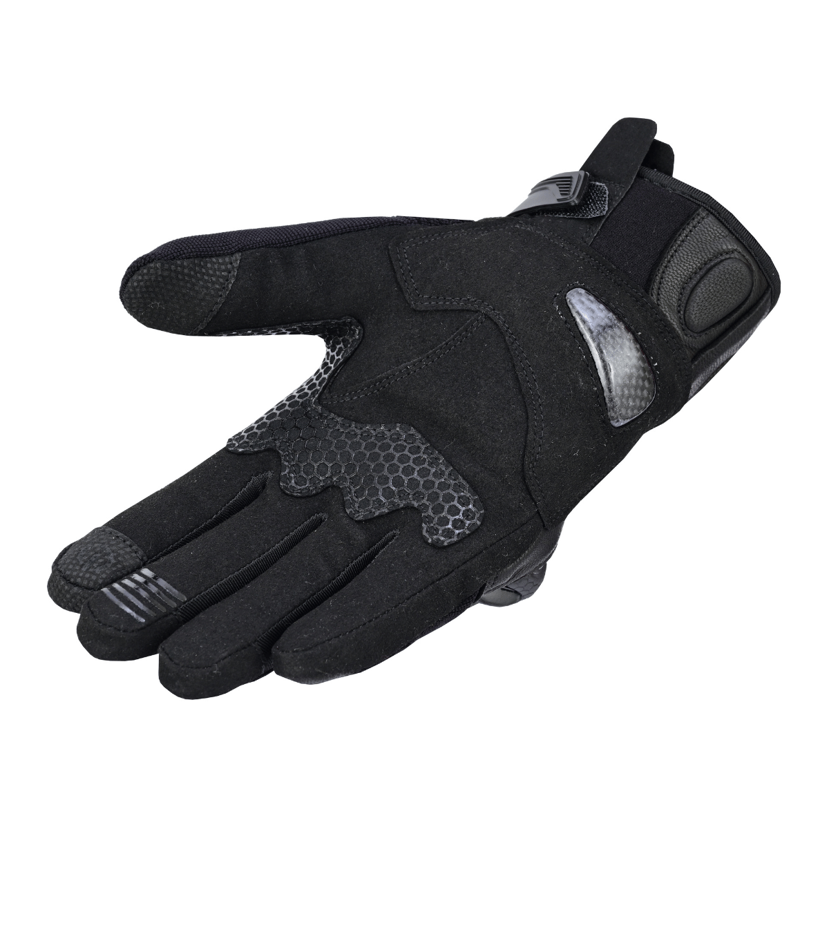 lvts aeroflow lovo leather mesh motorcycle summer riding gloves unisex ()