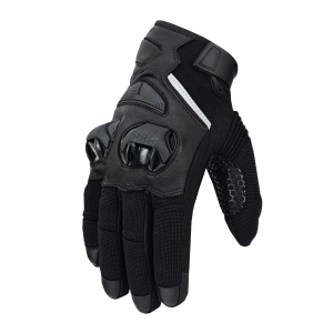 lvts aeroflow lovo leather mesh motorcycle summer riding gloves unisex