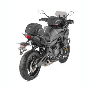EASY saddle bag mounted on givi yamaha tracer
