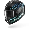 HEEKBG SHARK HELMETS SKWAL i LIGHT BLUR GLOSSY ps