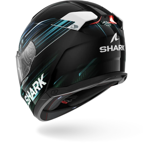 HEEKBG SHARK HELMETS SKWAL i LIGHT BLUR GLOSSY ps